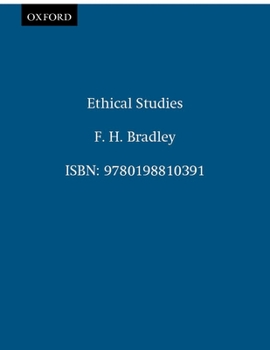 Paperback Ethical Studies Book