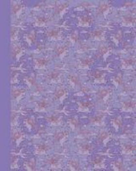 Paperback Journal: Baby Pegasus (Purple) 8x10 - Graph Journal - Journal with Graph Paper Pages, Square Grid Pattern Book