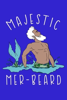 Paperback Majestic Mer Beard: Comic Book Notebook Paper Book