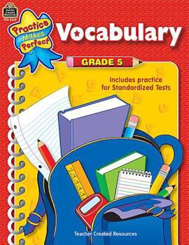 Paperback Vocabulary Grade 5 Book