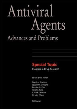 Paperback Antiviral Agents: Advances and Problems Book
