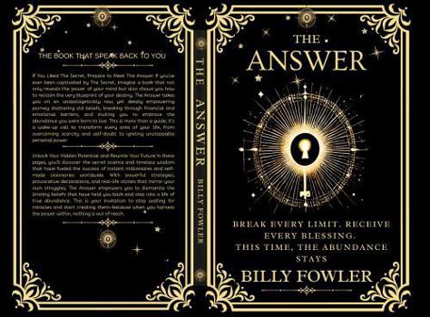 Paperback The Answer: Break Every Limit. Receive Every Blessing. This Time, the Abundance Stays Book