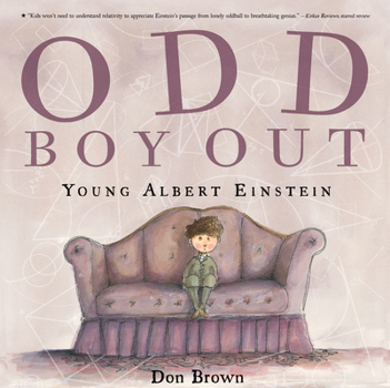 Paperback Odd Boy Out: Young Albert Einstein Book