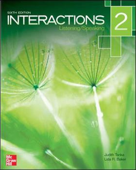 Paperback Interactions Level 2 Listening/Speaking Student Book Plus Registration Code for Connect ESL Book