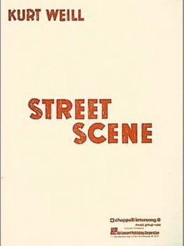 Paperback Street Scene: Vocal Score Book