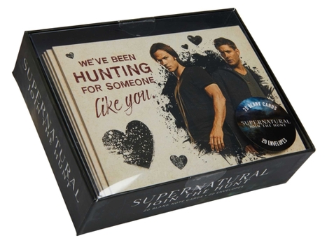 Misc. Supernatural Valentine's Day Blank Boxed Note Cards Book