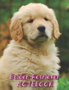 Golden Retriever NOTEBOOK: Dog Notebooks and Journals 110 pages (8.5x11)