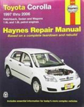 Paperback Toyota Corolla Automotive Repair Manual Book