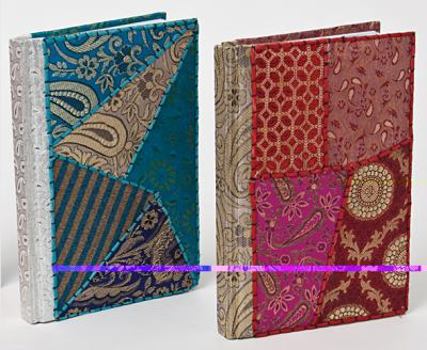 Hardcover Sari Quilt Journal Book