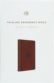 Paperback ESV Thinline Reference Bible (Trutone, Tan, Ornament Design) Book