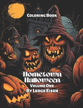 Paperback Hometown Halloween Volume One Coloring Book