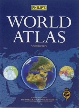 Hardcover Philip's World Atlas Book