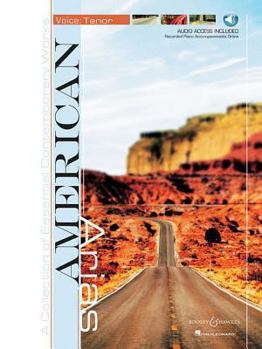 Paperback American Arias - Tenor Book/Online Audio Book