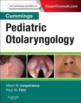 Hardcover Cummings Pediatric Otolaryngology Book