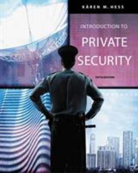 Hardcover Introduction to Private Security Book