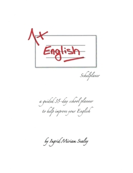 Paperback 1+ English Schulplaner: a guided 35-day school planner to help improve your English Book
