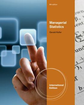 Paperback Managerial Statistics Book