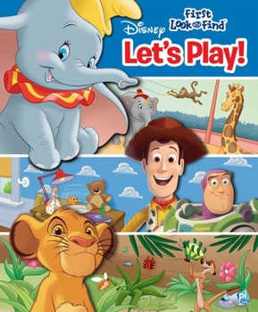 Board book Disney: Let's Play! First Look and Find Book