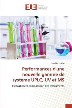 Paperback Performances Dune Nouvelle Gamme de Système Uplc, UV Et MS [French] Book