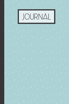 Paperback Journal: Blue Winter Lined 120 Page Journal (6"x 9") Book