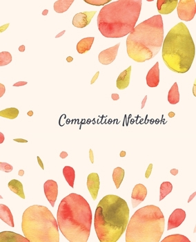 Composition Notebook: In True Love Water Melon | College Ruled Notebook | Lined Journal | 102 Pages | 7.5 X 9.25" | School Subject Book Notes| Student Gift Kids Teenager Adult Teacher