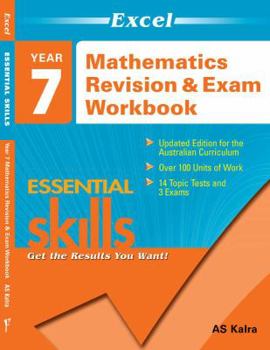 Paperback New Year 7 Maths Revision and Exam Workbook Book