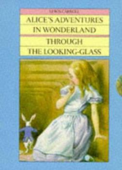 Hardcover The Little Alice Edition of Wonderland and Looking-Glass Book