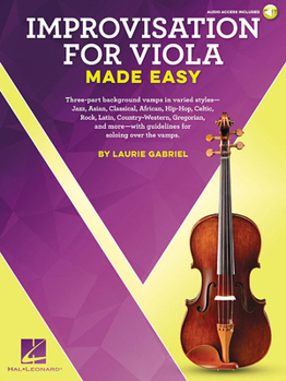 Paperback Improvisation for Viola Made Easy Book