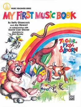 Paperback My First Music Book: To Color, Play & Learn Book