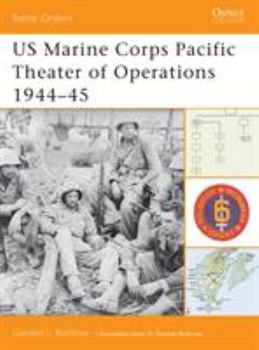 Paperback US Marine Corps Pacific Theater of Operations 1944-45 Book