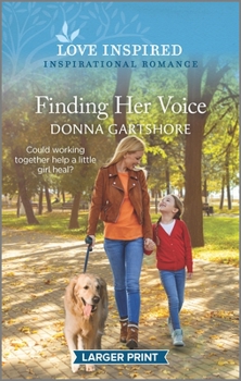Mass Market Paperback Finding Her Voice: An Uplifting Inspirational Romance [Large Print] Book