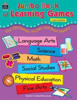 Paperback Jumbo Book of Learning Games Book