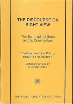 Paperback Discourse on Right View Book