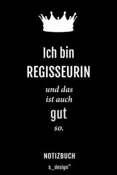 Notizbuch für Regisseure / Regisseur / Regisseurin: Originelle Geschenk-Idee [120 Seiten liniertes blanko Papier] (German Edition)