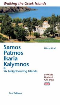 Paperback WALKING SAMOS, PATMOS, IKARIA, KALYMNOS [French] Book