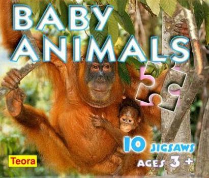 Hardcover Baby Animals: 10 Jigsaws Book
