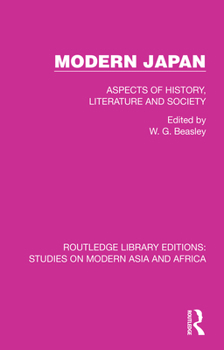 Hardcover Modern Japan: Aspects of History, Literature and Society Book