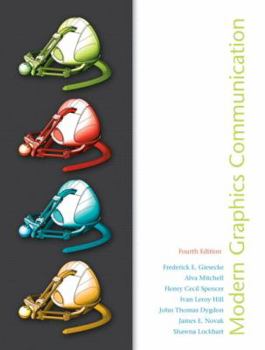 Paperback Modern Graphics Communications [With Engineer's Scale] Book