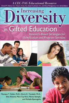 Paperback Increasing Diversity in Gifted Education: Research-Based Strategies for Identification and Program Services Book