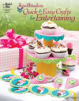 Paperback Spellbinders: Quick & Easy Crafts for Entertaining Book