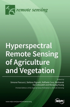 Hardcover Hyperspectral Remote Sensing of Agriculture and Vegetation Book