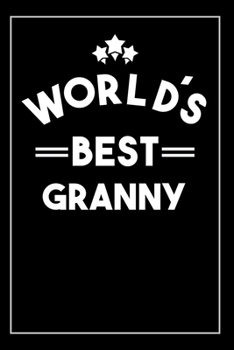 Paperback Worlds Best Granny: Blank Lined Notebook Book