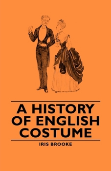 Paperback A History of English Costume Book