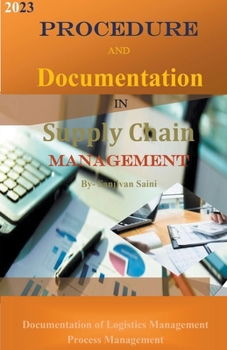 Paperback Procedure and Documentation in Supply Chain Management Book