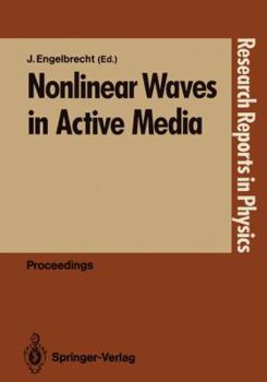 Paperback Nonlinear Waves in Active Media Book