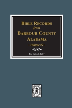 Paperback Bible Records of Barbour County, Alabama. Volume #2 Book