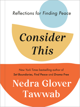 Hardcover Consider This: Reflections for Finding Peace Book