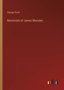 Paperback Memorials of James Marsden Book