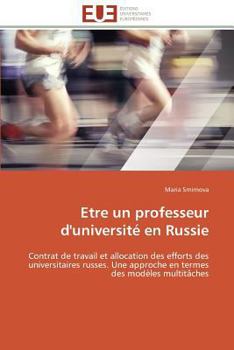 Paperback Etre Un Professeur d'Université En Russie [French] Book