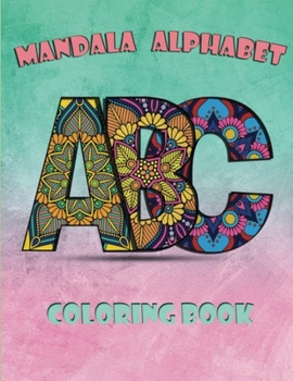 Paperback Mandala Alphabet Coloring Book